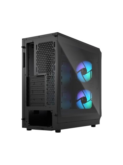 Fractal Design | Focus 2 | Side window | RGB Black TG Clear Tint | Midi Tower | ATX 9
