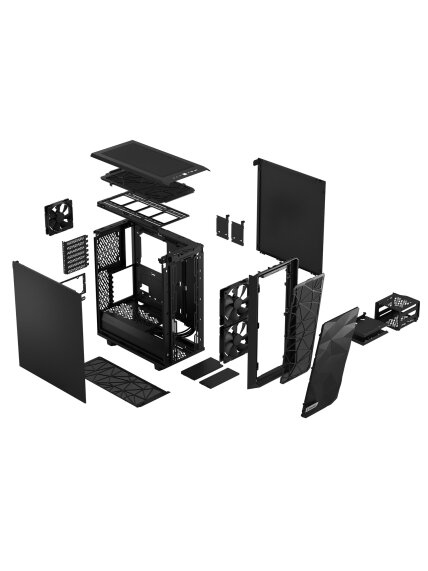 Fractal Design | Meshify 2 Compact | Black | ATX 9 Fractal Design | Meshify 2 Compact | Black | ATX 9