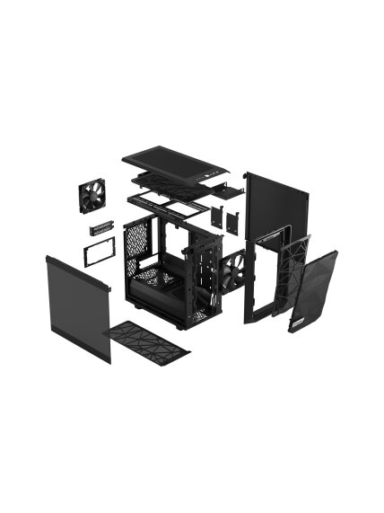 Fractal Design | Meshify 2 Nano | Side window | Black TG dark tint | ITX | ATX 20 Fractal Design | Meshify 2 Nano | Side window | Black TG dark tint | ITX | ATX 20