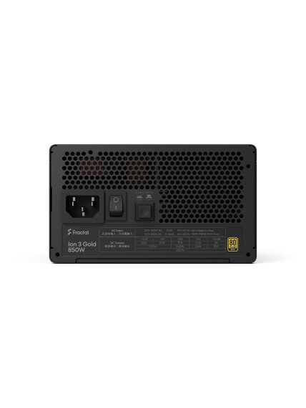 Fractal Design Power Supply, Black | Ion 3 Gold | 850 W 2 Fractal Design Power Supply, Black | Ion 3 Gold | 850 W 2