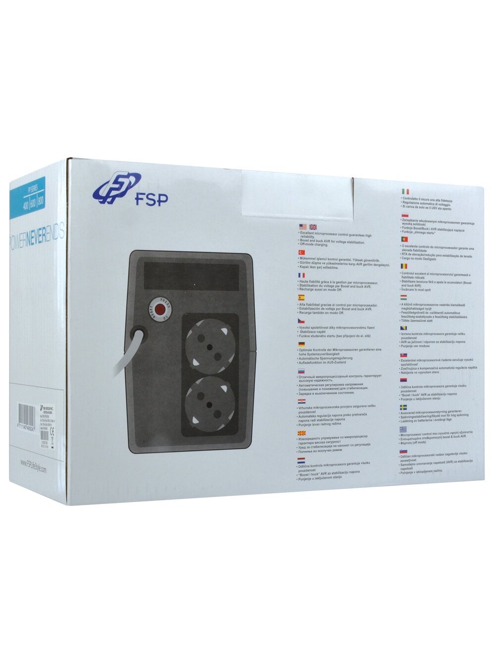 FSP | FP 800 | 800 VA | 290 V | 220 V 5 FSP | FP 800 | 800 VA | 290 V | 220 V 5