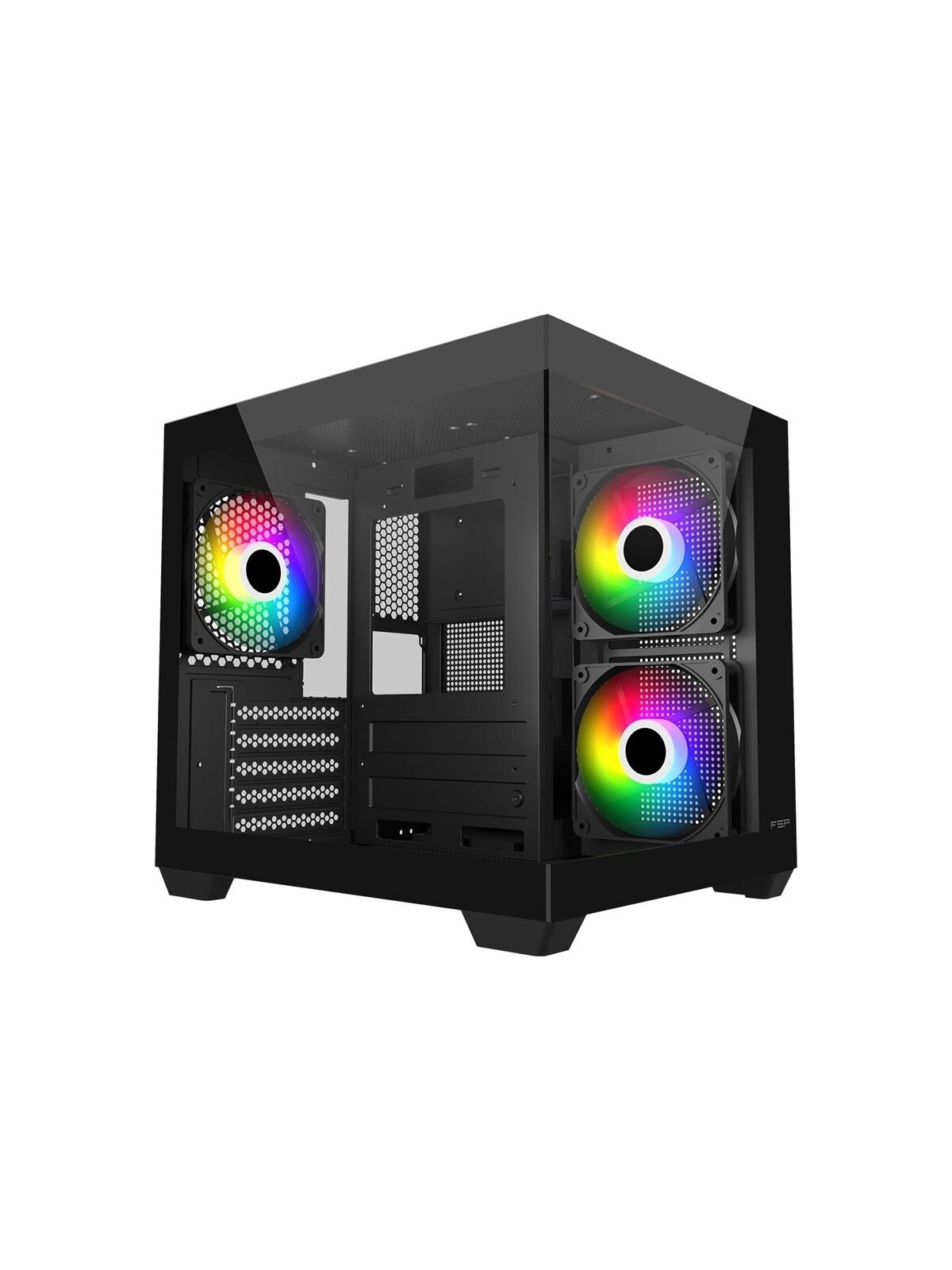 FSP Case | S140-BA | Black | Mini-ITX, uATX(M-ATX)