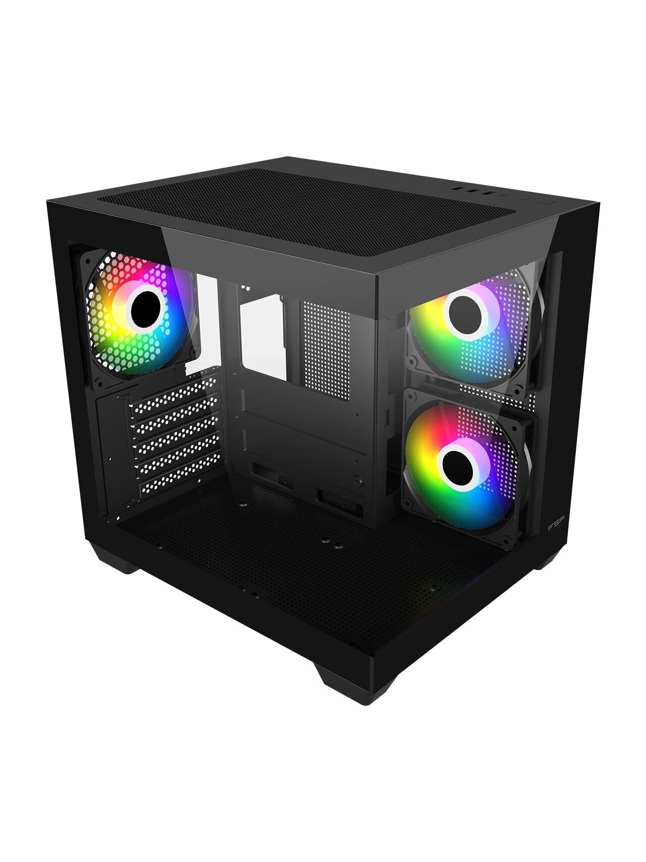 FSP Case | S140-BA | Black | Mini-ITX, uATX(M-ATX) 1