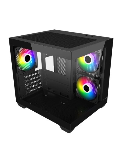 FSP Case | S140-BA | Black | Mini-ITX, uATX(M-ATX) 1 FSP Case | S140-BA | Black | Mini-ITX, uATX(M-ATX) 1