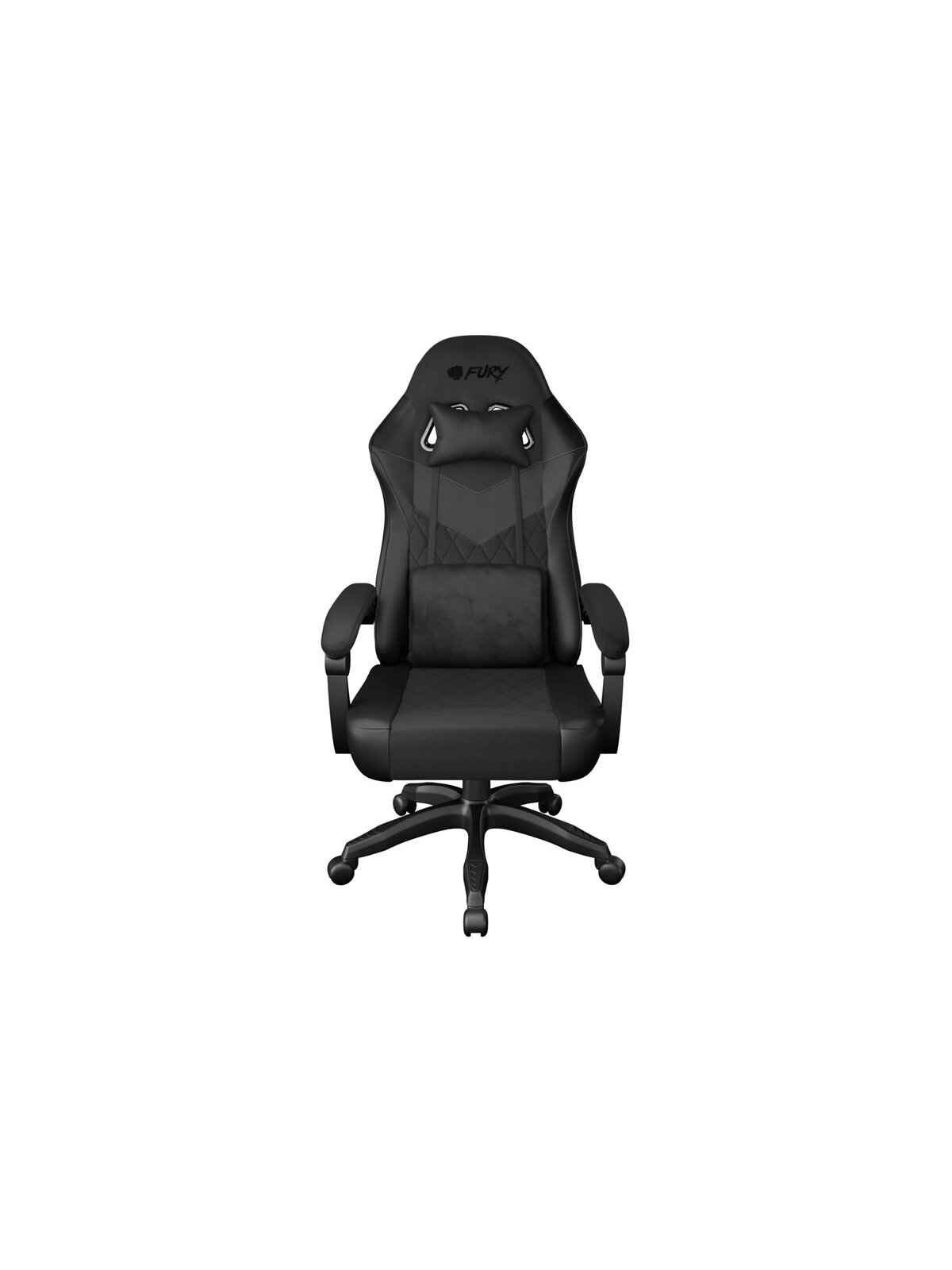 Fury Eco leather/Fabric/Nylon | Gaming Chair | Shinai S2 | Black 1