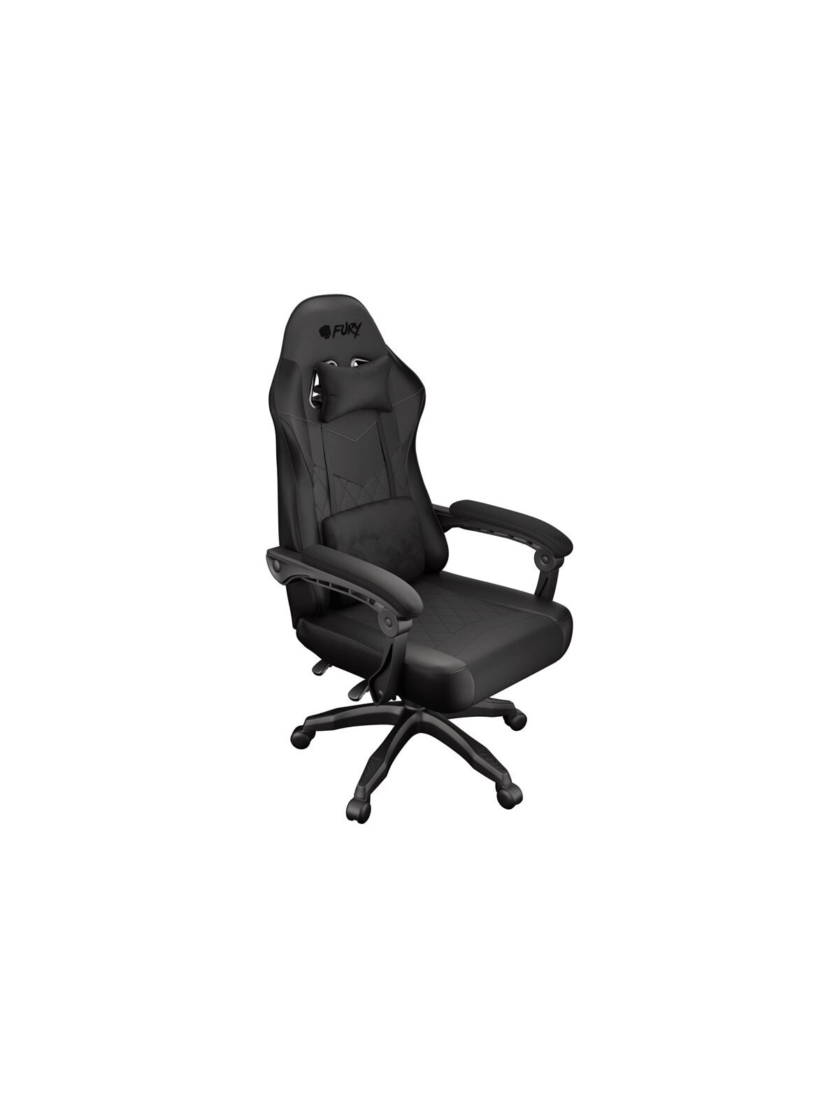 Fury Eco leather/Fabric/Nylon | Gaming Chair | Shinai S2 | Black 3