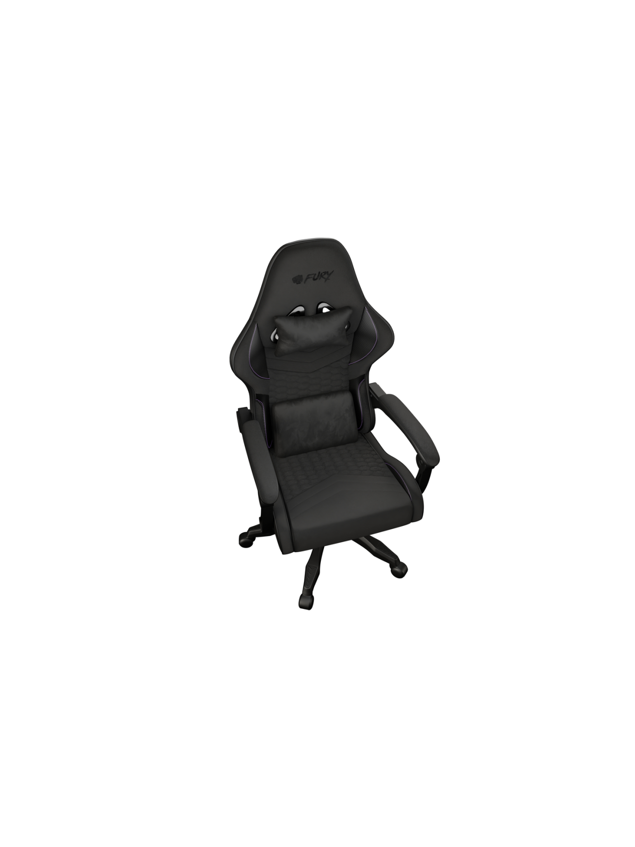 FURY Eco leather, Fabric, Nylon | Gaming Chair | Shinai S4 | Black 5