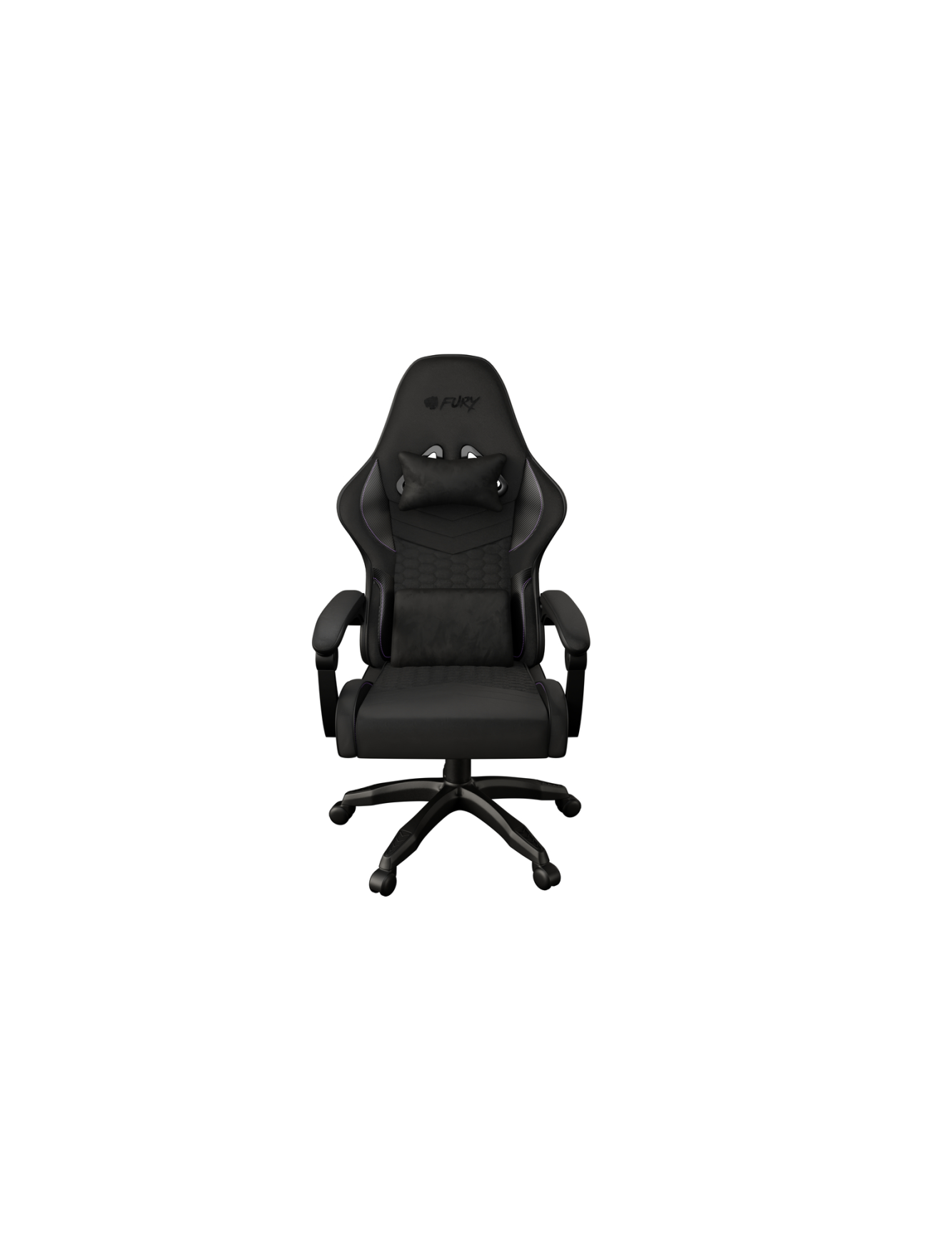 FURY Eco leather, Fabric, Nylon | Gaming Chair | Shinai S4 | Black FURY Eco leather, Fabric, Nylon | Gaming Chair | Shinai S4 | Black