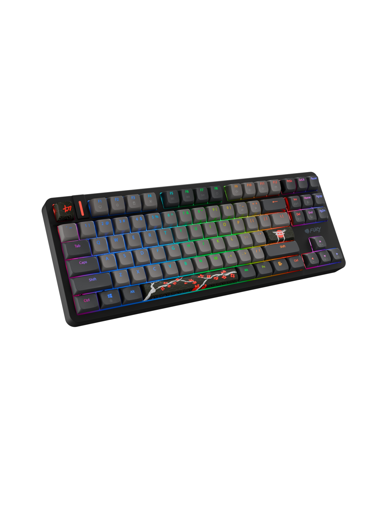 Fury Kanabo K6 | Gaming Keyboard | Wired | US | Linear | Black/Gray 1 Fury Kanabo K6 | Gaming Keyboard | Wired | US | Linear | Black/Gray 1
