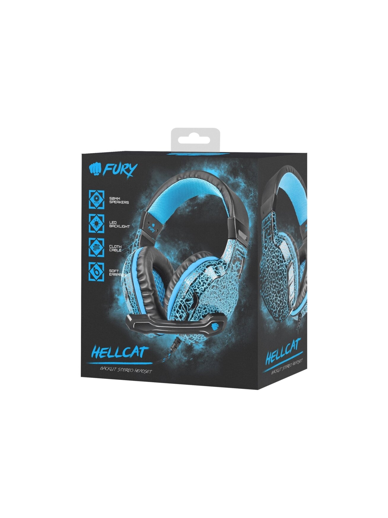 Fury | Wired | On-Ear | Gaming Headset | NFU-0863 Hellcat 4 Fury | Wired | On-Ear | Gaming Headset | NFU-0863 Hellcat 4