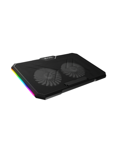 Fury Laptop Cooler Cooling Pad Fury Gunbai G3 Fans, RGB LED Light, 2 USB, 14.1-17.3" Fury Laptop Cooler Cooling Pad Fury Gunbai G3 Fans, RGB LED Light, 2 USB, 14.1-17.3"