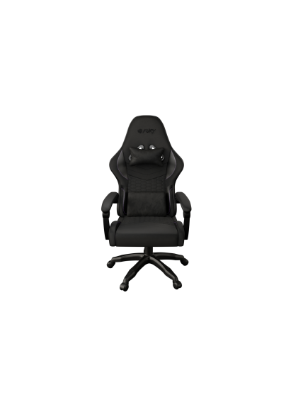 FURY Eco leather, Fabric, Nylon | Gaming Chair | Shinai S4 | Black FURY Eco leather, Fabric, Nylon | Gaming Chair | Shinai S4 | Black