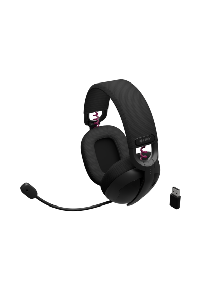 Fury | Gaming Headset | Fukiya F6 | Bluetooth | Over-Ear | Microphone | Black | Wireless 4 Fury | Gaming Headset | Fukiya F6 | Bluetooth | Over-Ear | Microphone | Black | Wireless 4
