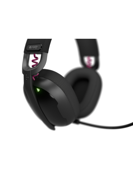 Fury | Gaming Headset | Fukiya F6 | Bluetooth | Over-Ear | Microphone | Black | Wireless 7