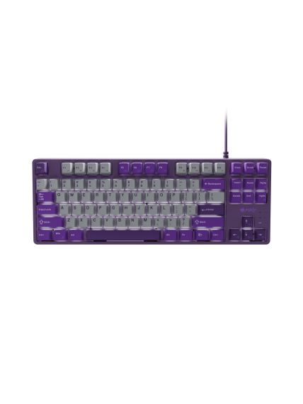 Fury | Kanabo K2 | Gaming Keyboard | Wired | US | Linear | Gray/Purple
