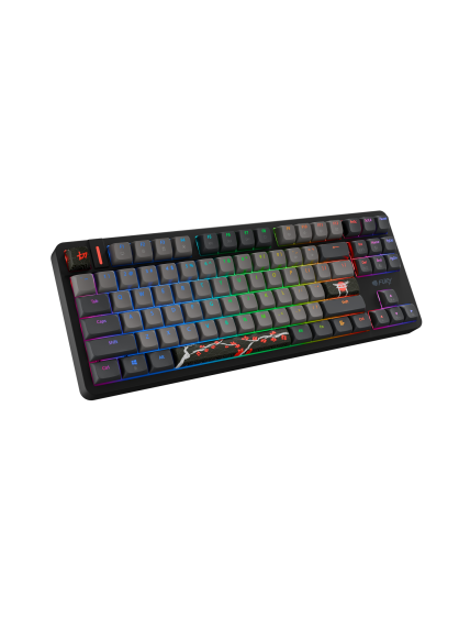 Fury Kanabo K6 | Gaming Keyboard | Wired | US | Linear | Black/Gray 1 Fury Kanabo K6 | Gaming Keyboard | Wired | US | Linear | Black/Gray 1