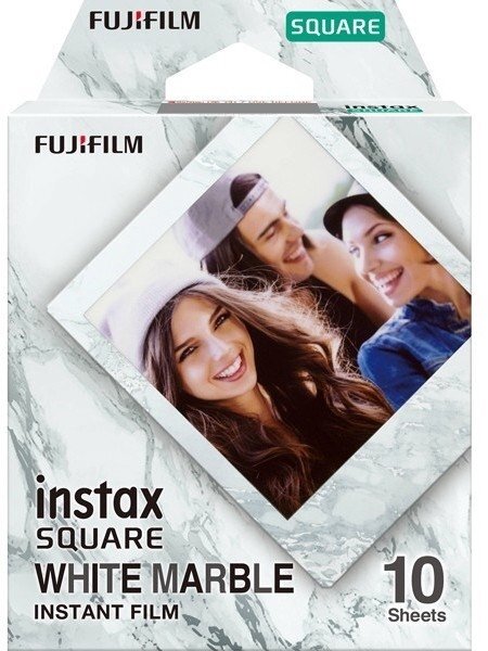 Fujifilm Instax Square Whitemarble (10pl) Instant Film Fujifilm Instax Square Whitemarble (10pl) Instant Film