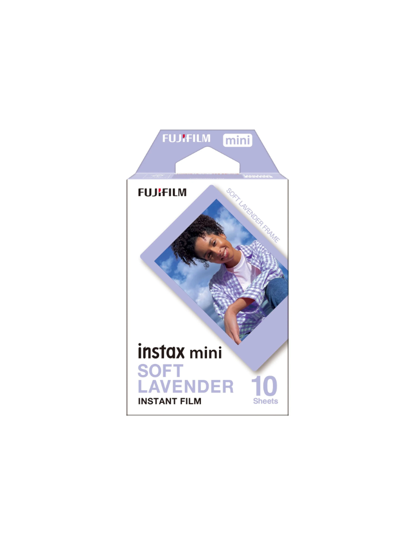 Fujifilm | Instax Mini Soft Lavender Instant Film | 86 x 54 mm | Quantity 10 Fujifilm | Instax Mini Soft Lavender Instant Film | 86 x 54 mm | Quantity 10