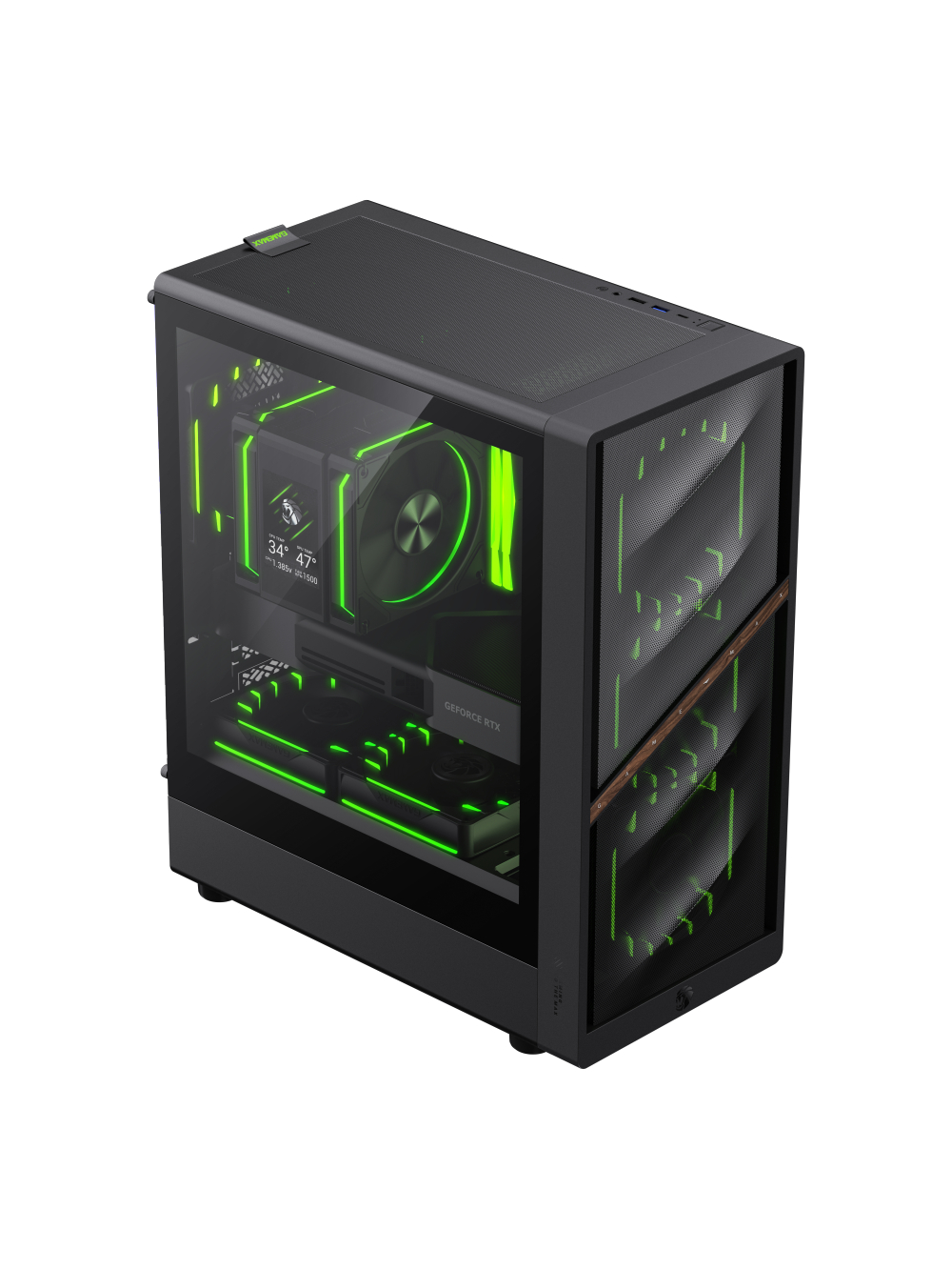 Gamemax Case | AERIS 330 MB | M-ATX 2