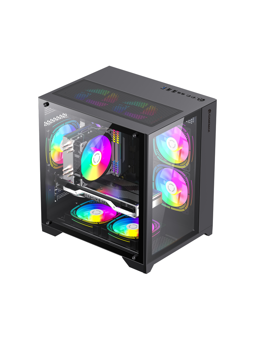 Gamemax Case | INFINITY MINI BK | M-ATX 9 Gamemax Case | INFINITY MINI BK | M-ATX 9