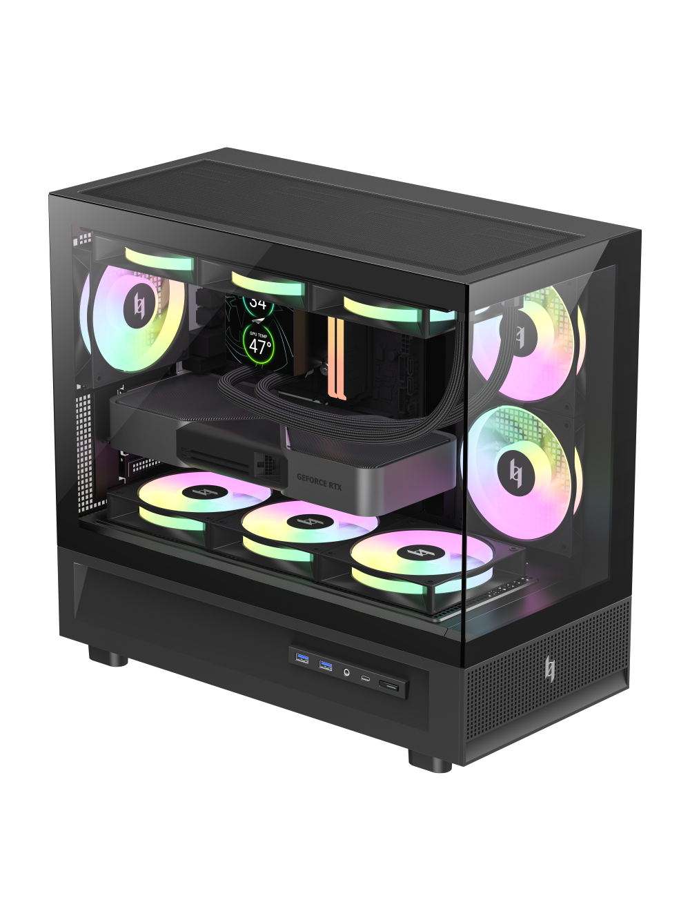 Gamemax Case | NEX C31 BK | MATX/BTF 3 Gamemax Case | NEX C31 BK | MATX/BTF 3