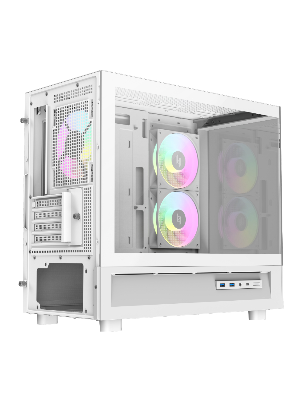 Gamemax Case | NEX C31 WH | MATX/BTF 8 Gamemax Case | NEX C31 WH | MATX/BTF 8