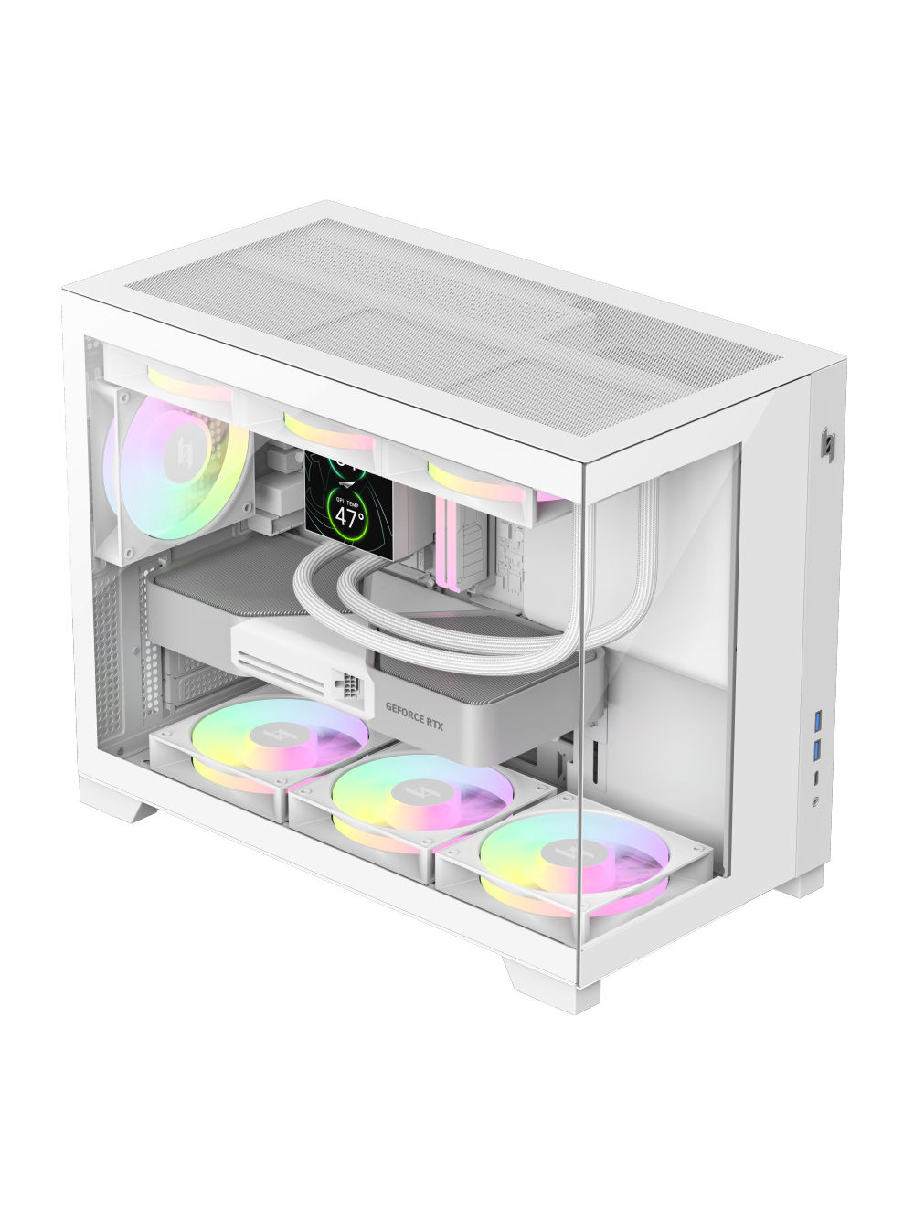 Gamemax Case | NEX C33 WH | MATX/BTF 3