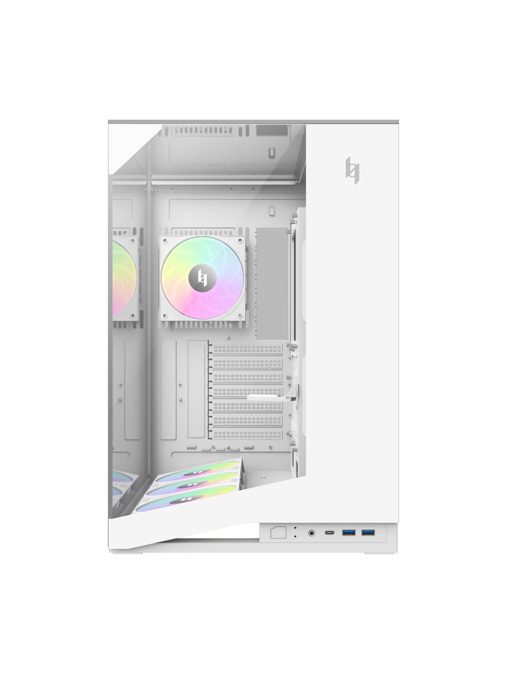 Gamemax Case | NEX C56 VC WH | ATX 2