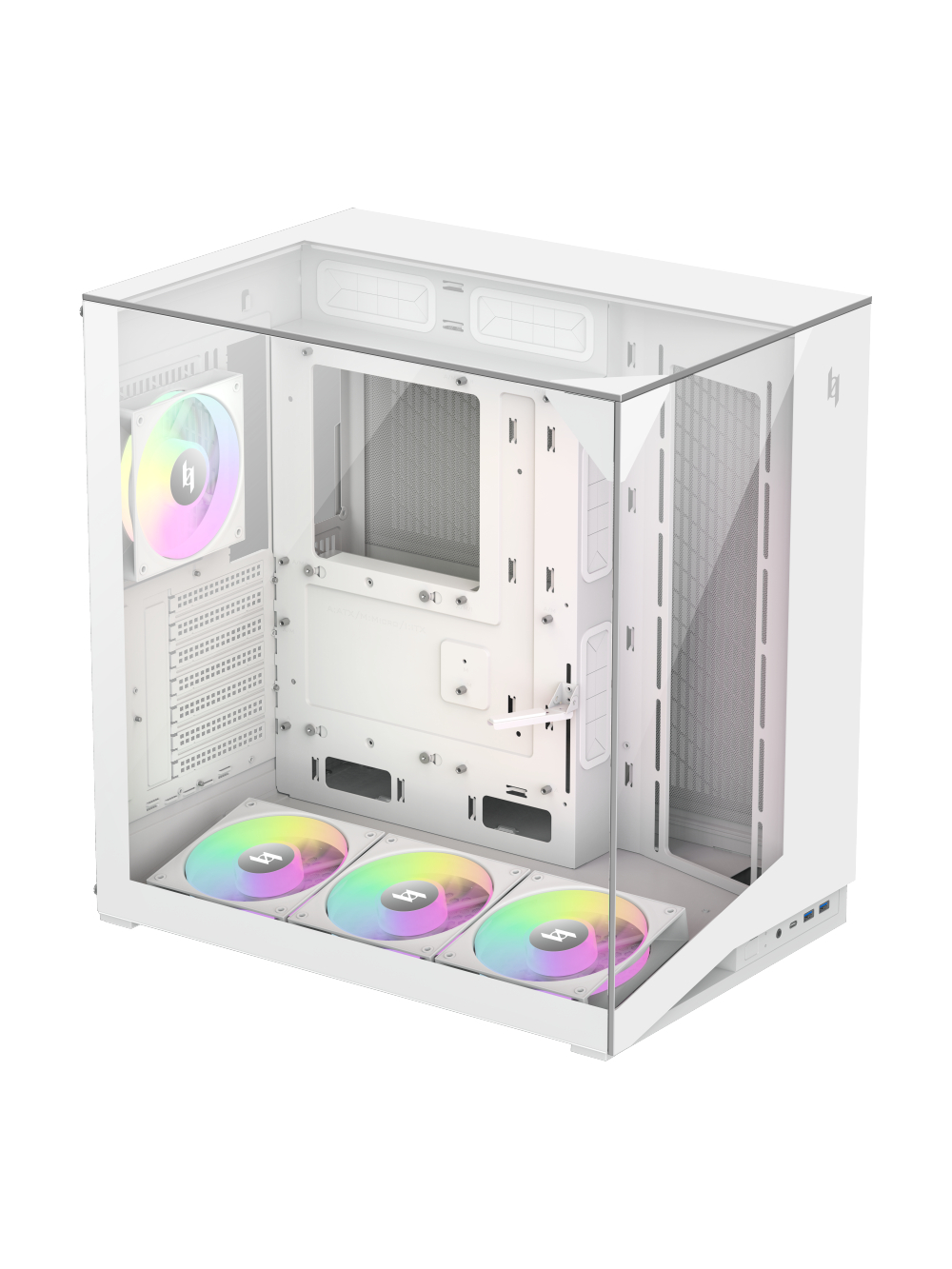 Gamemax Case | NEX C56 VC WH | ATX 4 Gamemax Case | NEX C56 VC WH | ATX 4