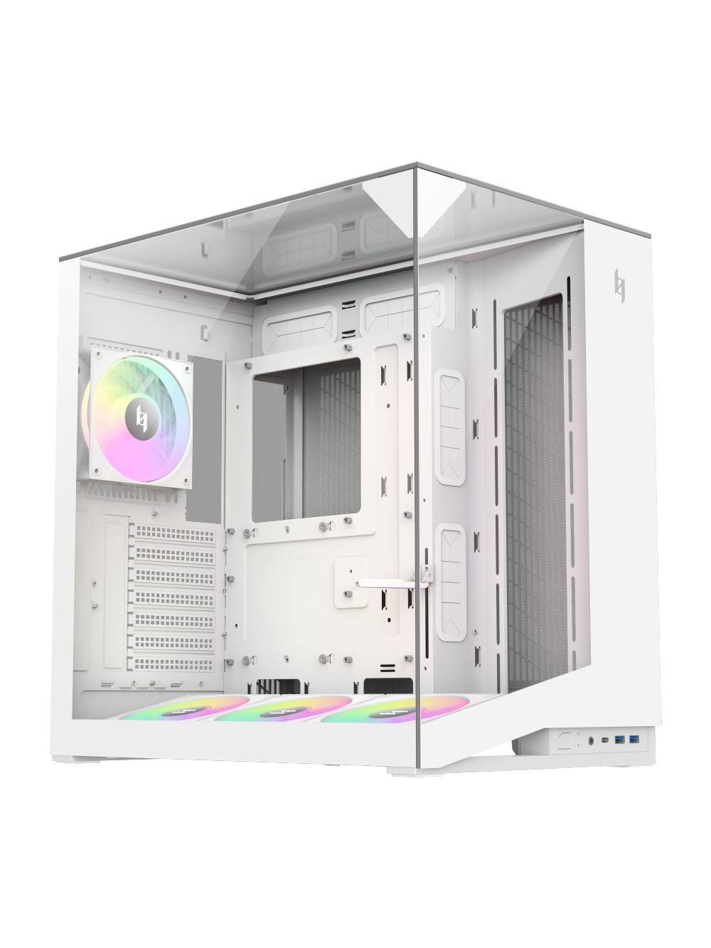 Gamemax Case | NEX C56 VC WH | ATX 1