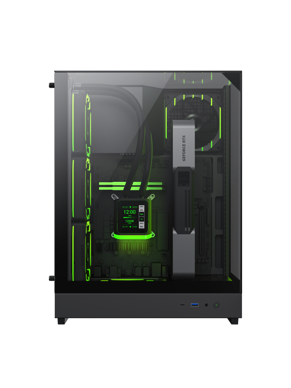 Gamemax Case | T20 BK | M-ATX 1 Gamemax Case | T20 BK | M-ATX 1