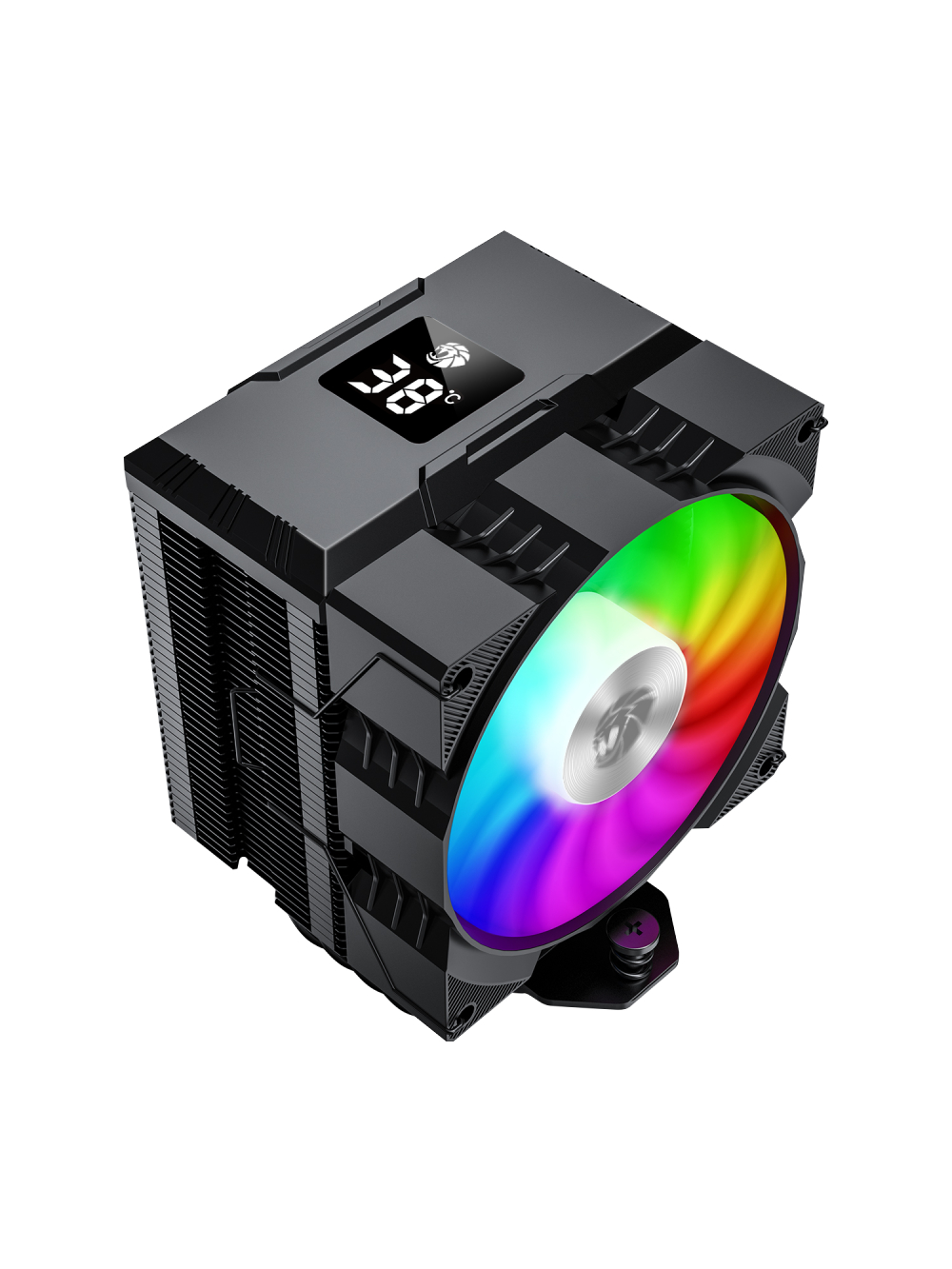 Gamemax CPU Air Cooler | GAMMA 90 DIGITAL BK | Black 2