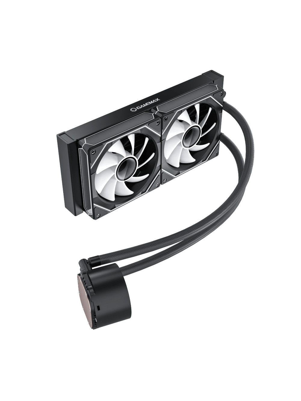 Gamemax CPU Liquid Cooler | ICEBURG 240 DIGITAL BK | Black 2 Gamemax CPU Liquid Cooler | ICEBURG 240 DIGITAL BK | Black 2