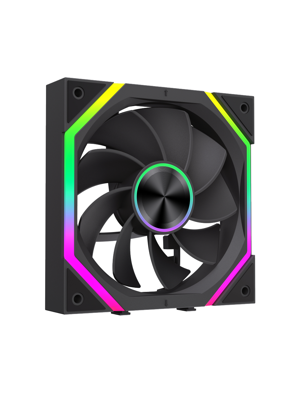 Gamemax FN12A-N2 WL-R | Case fan | Black 1 Gamemax FN12A-N2 WL-R | Case fan | Black 1