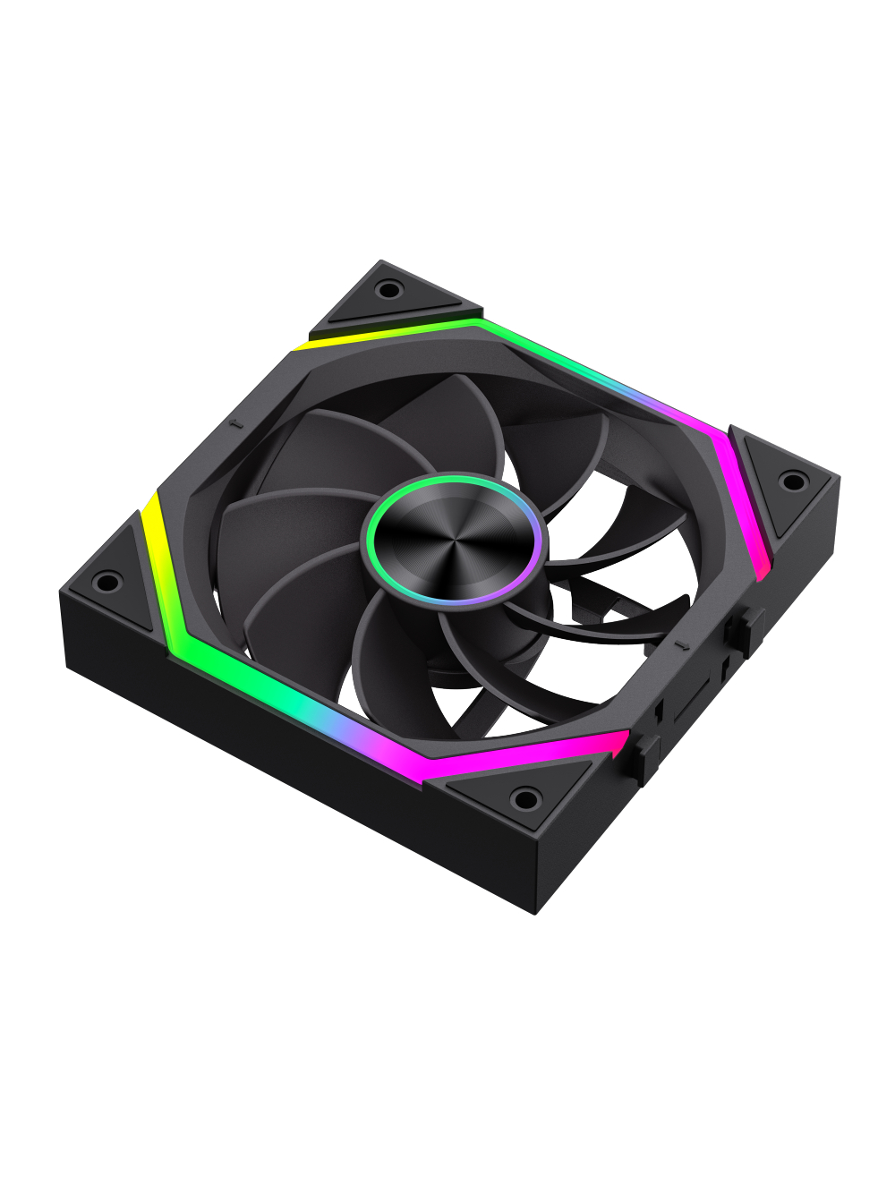 Gamemax FN12A-N2 WL-R | Case fan | Black 2 Gamemax FN12A-N2 WL-R | Case fan | Black 2
