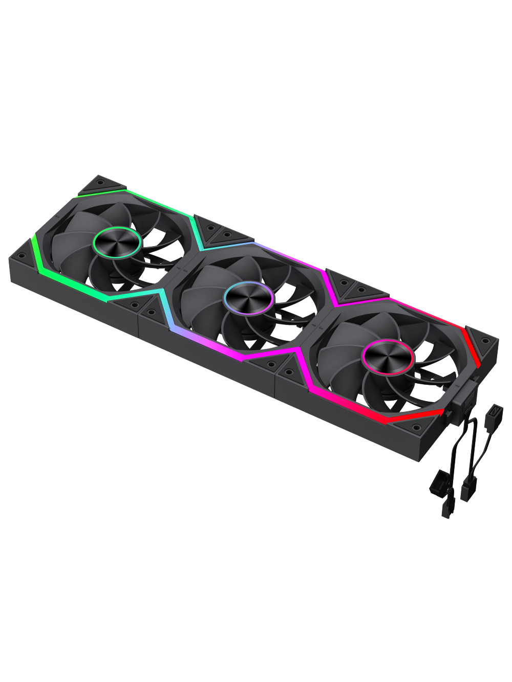 Gamemax FN12A-N2 WL-R | Case fan | Black 7 Gamemax FN12A-N2 WL-R | Case fan | Black 7