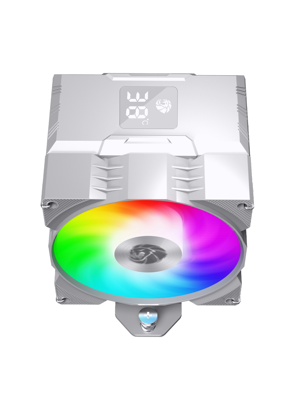 Gamemax GAMMA 90 DIGITAL WH | CPU Air Cooler | White 4 Gamemax GAMMA 90 DIGITAL WH | CPU Air Cooler | White 4