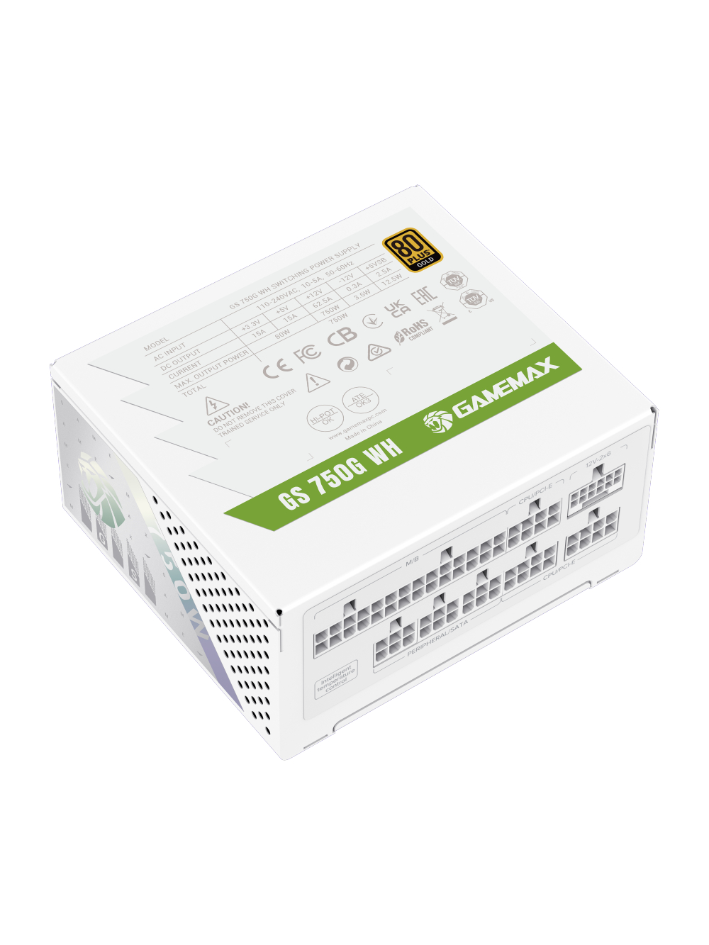 Gamemax PSU | GS 750G WH | 750 W | SFX | White | Full Modular 5 Gamemax PSU | GS 750G WH | 750 W | SFX | White | Full Modular 5