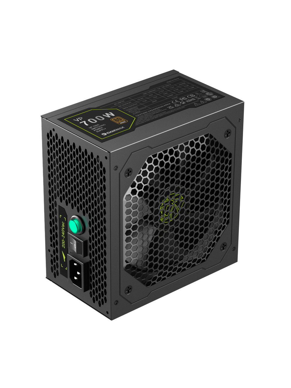 Gamemax PSU | VP 700S | 700 W | Bronze | Non-Modular 4
