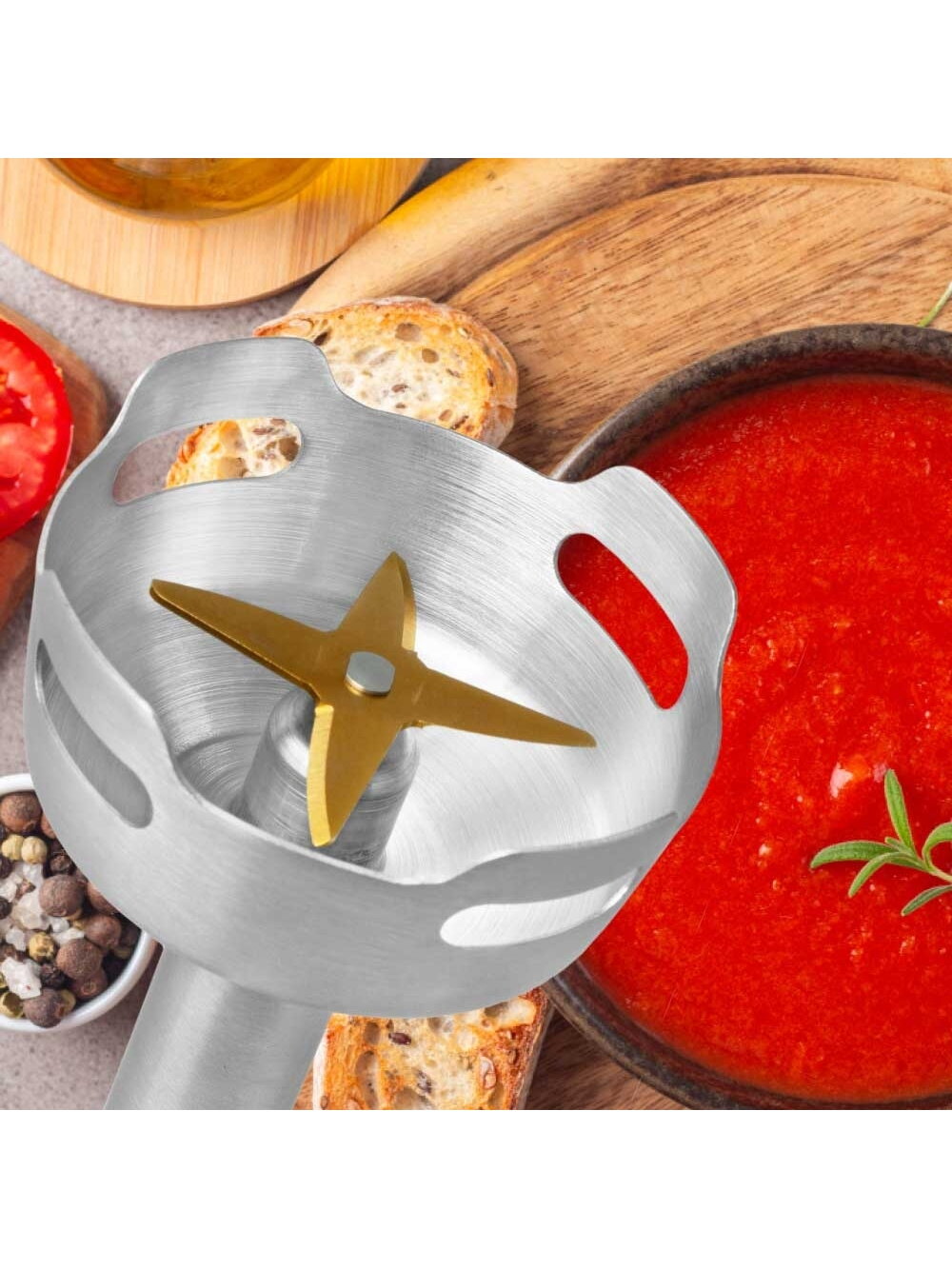Gastroback Powermix Hand Blender FlexCord | 40968 | Hand Blender | 1500 W | Number of speeds 20 | Turbo mode | Silver/Black 14