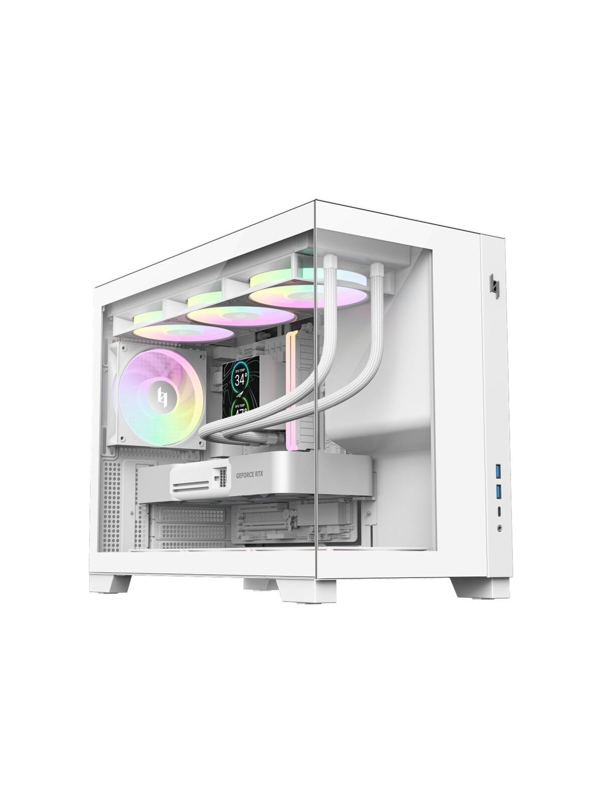 Gamemax Case | NEX C33 WH | MATX/BTF