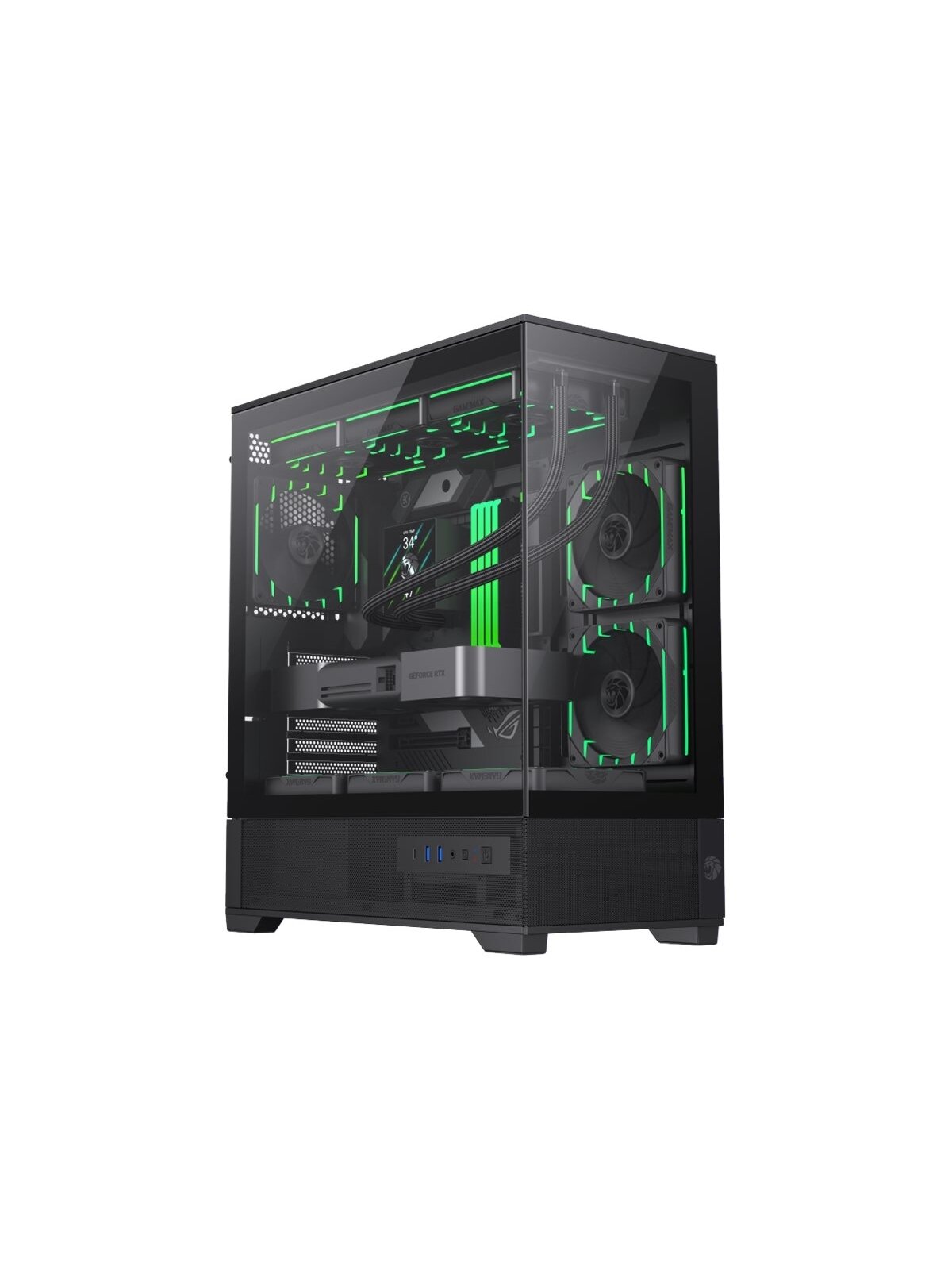 Gamemax Case | VISTA 2 AB | ATX