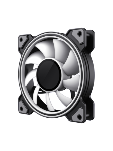 Gamemax Case Fan | DUAL RING INFINITY BK | Black