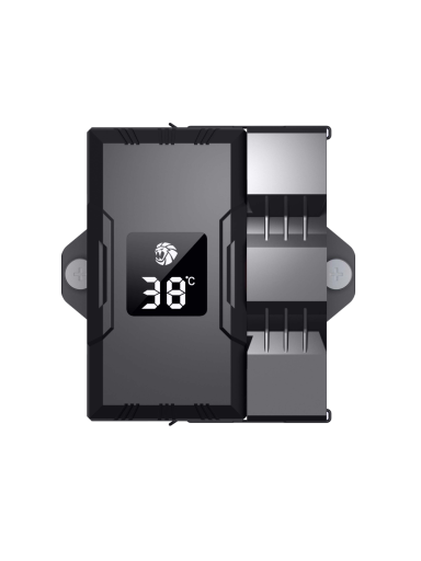 Gamemax CPU Air Cooler | GAMMA 90 DIGITAL BK | Black