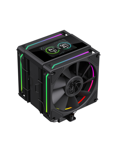 Gamemax CPU Air Cooler | SIGMA 620 LCD BK | Black