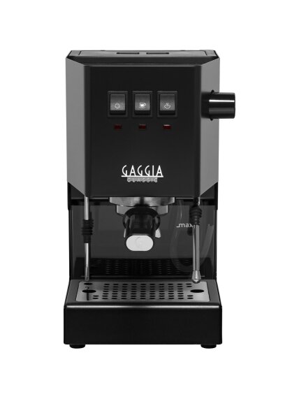 Gaggia | Coffee Machine | RI9481/14 Classic E24 | Pump pressure 15 bar | Built-in milk frother | Semi-automatic | Thunder Black 2 Gaggia | Coffee Machine | RI9481/14 Classic E24 | Pump pressure 15 bar | Built-in milk frother | Semi-automatic | Thunder Black 2