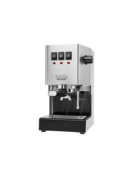 Gaggia | Coffee Maker | RI9481/11 Classic E24 | Pump pressure 15 bar | Built-in milk frother | Semi-automatic | Brushed Stainless Steel Gaggia | Coffee Maker | RI9481/11 Classic E24 | Pump pressure 15 bar | Built-in milk frother | Semi-automatic | Brushed Stainless Steel