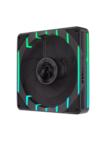 Gamemax Case Fan | TORNADO T12 ARGB-R | Black 2