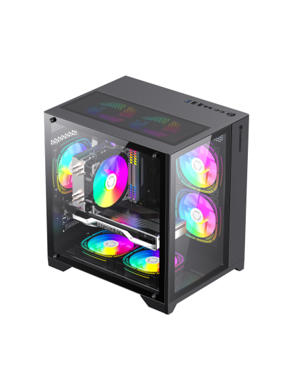 Gamemax Case | INFINITY MINI BK | M-ATX 9