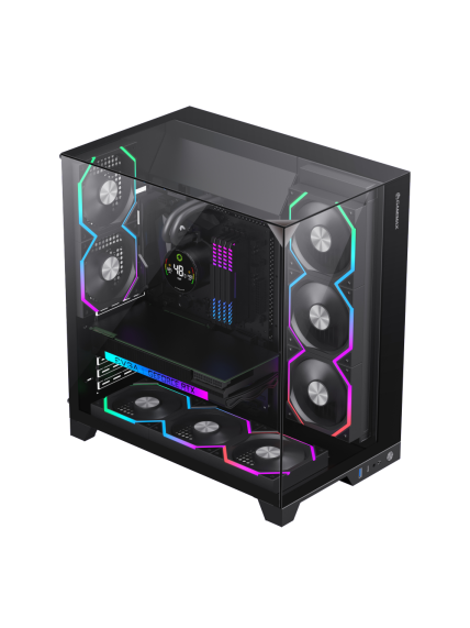 Gamemax Case | INFINITY PRO BK | ATX 4 Gamemax Case | INFINITY PRO BK | ATX 4